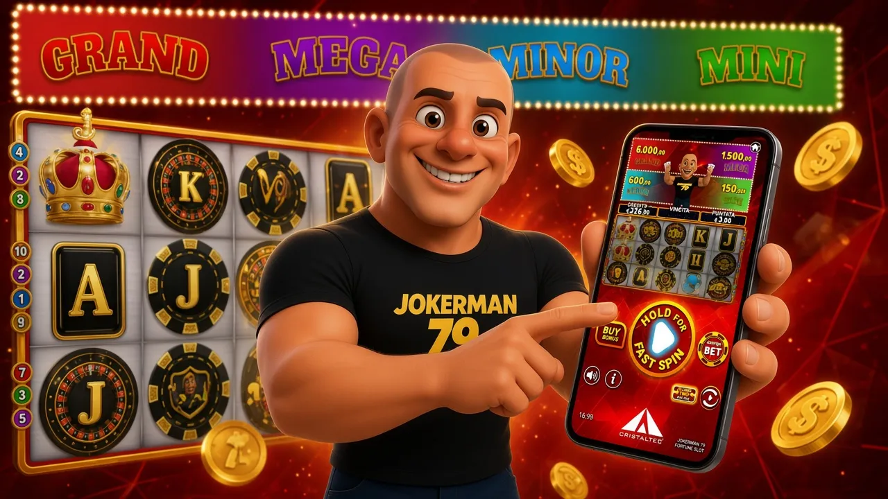 Jokerman79 prova la demo della Fortune Slot da smartphone