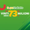 SuperEnalotto: vincita di 73,8 milioni di euro con una scommessa virtuale da 2 euro, il primo 6 centrato online.